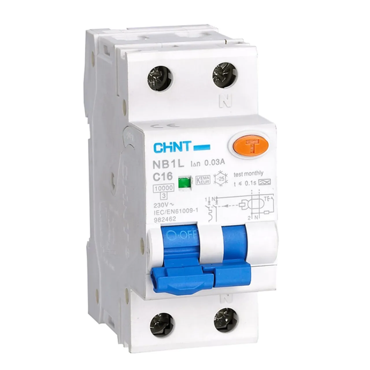 Диф. автомат NB1L 1P+N C32 30мА тип A 10кА (36mm) (R) 203062