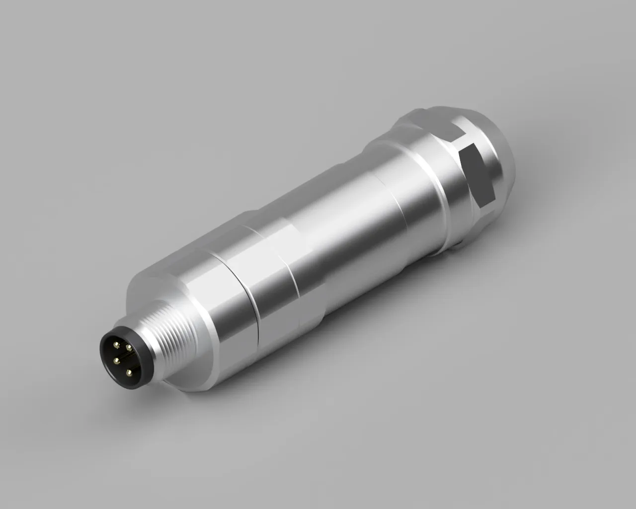 Вилочный разъем на кабель, M8, PBSH-M8A-04P-MM-SL7001-00Z(H)