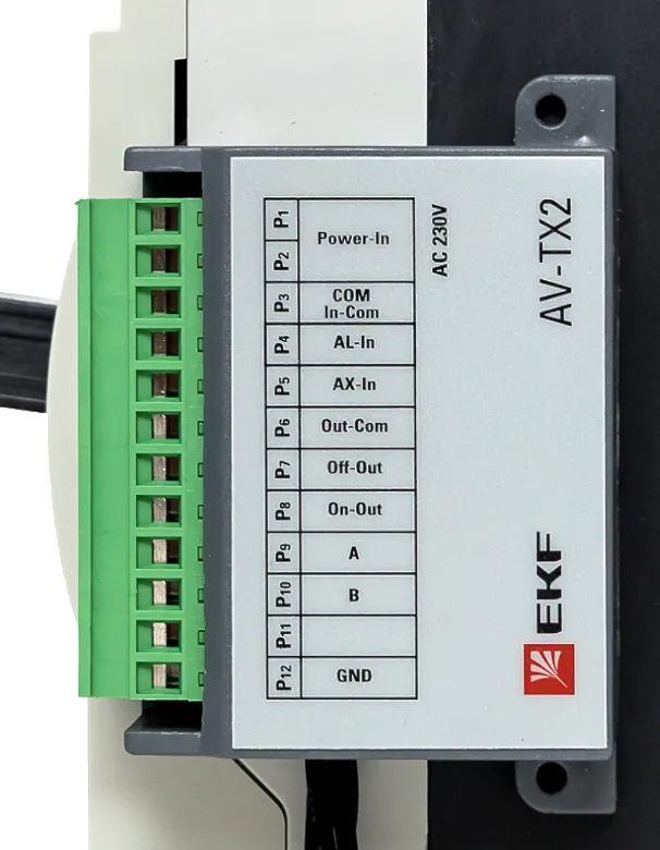 Коммуникационный блок ModBus RTU для ETU x.2 AV POWER-3 EKF AVERES mccb-3-modbus-av