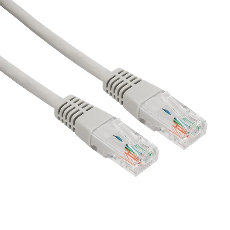 Шнур коммутационный, патч-корд U/UTP RJ45-RJ45, CAT 5e, ZH нг(А)-HF, серый, 5м 18-8007