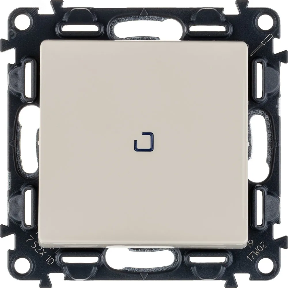 Выключатель 1-кл. СП Valena Life 10А IP20 250В 10 752510