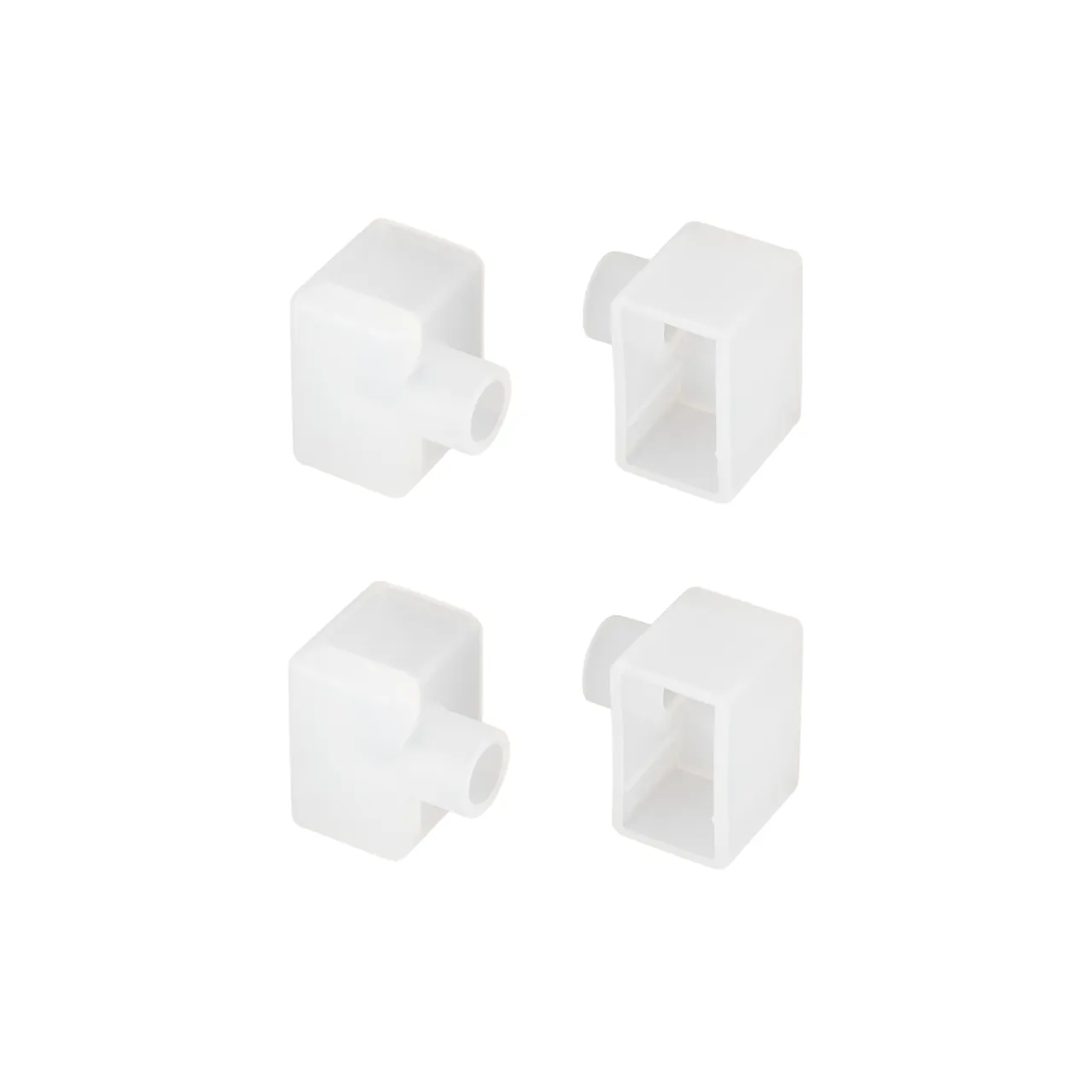 Заглушка WPH-FLEX-1018-SIDE WHITE с отверстием 040856