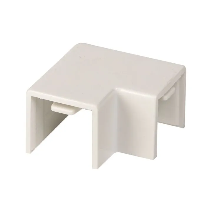 Поворот 90 гр. (16х16) (4 шт) белый EKF-Plast