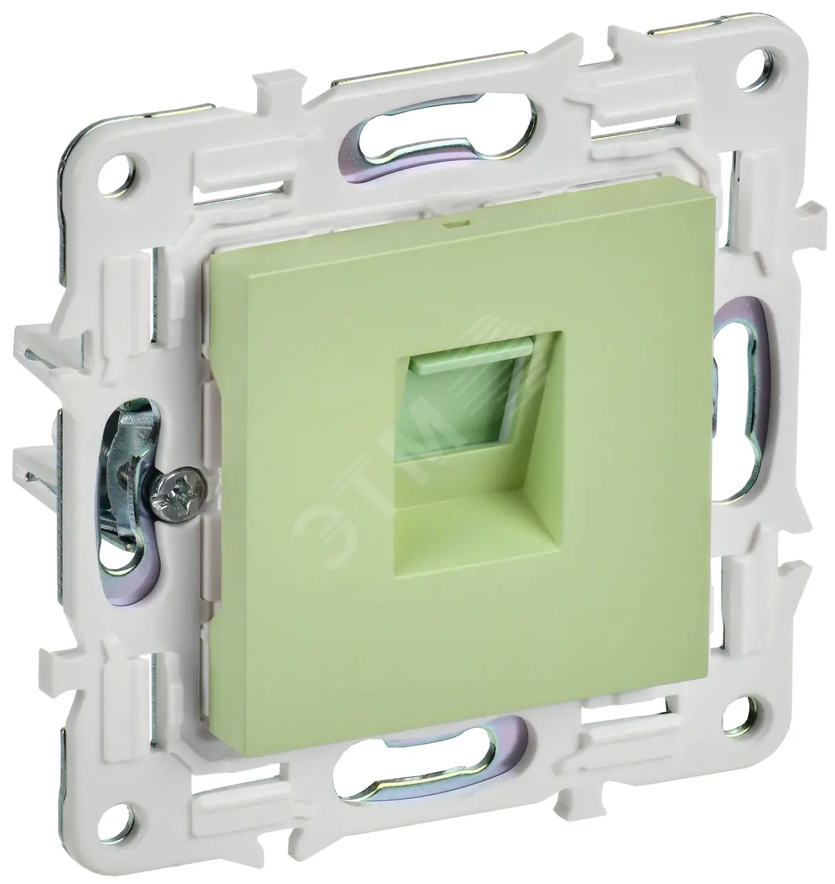 SKANDY Розетка компьютерная RJ45 кат.5E SK-K01G мятный IEK SK-K10-1-K06