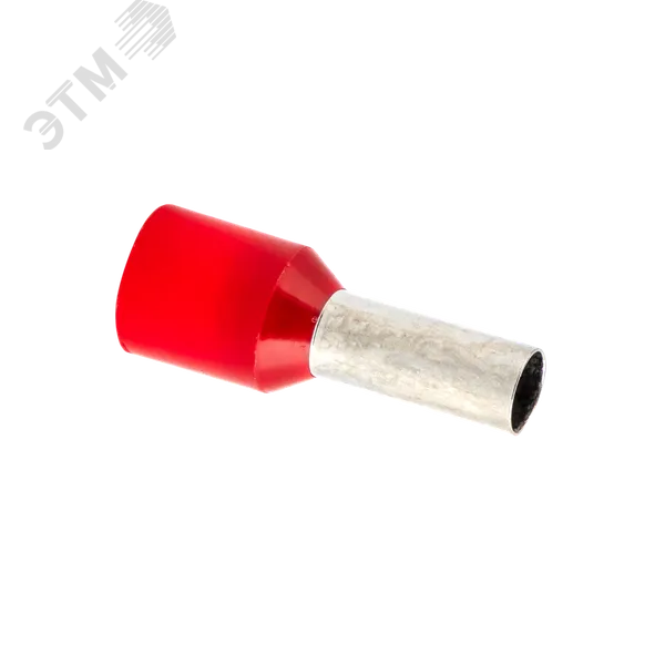 Наконечник штыревой втулочный изол. НШвИ 10.0-12 (уп.50шт) nhvi-10.0-12