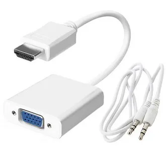 HDMI (M)-VGA (F)+AUX