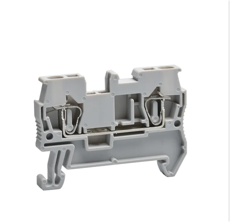 Проходная клемма (MINI) JUT3-2.5-GY