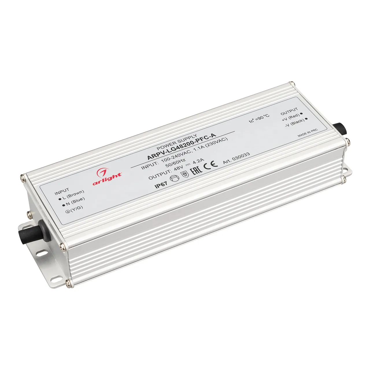 Блок питания ARPV-LG48200-PFC-A (48V, 4.2A, 200W) 030033