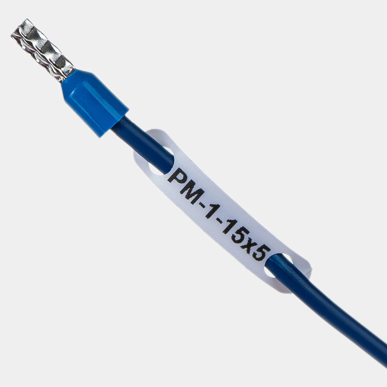 Маркер продеваемый PM-1-15x5 W белый (уп. 2700 шт.) , 523115050