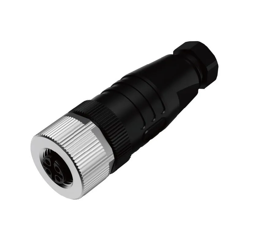 Розеточный разъем на кабель, M12, M12A04FPSFWSR406001