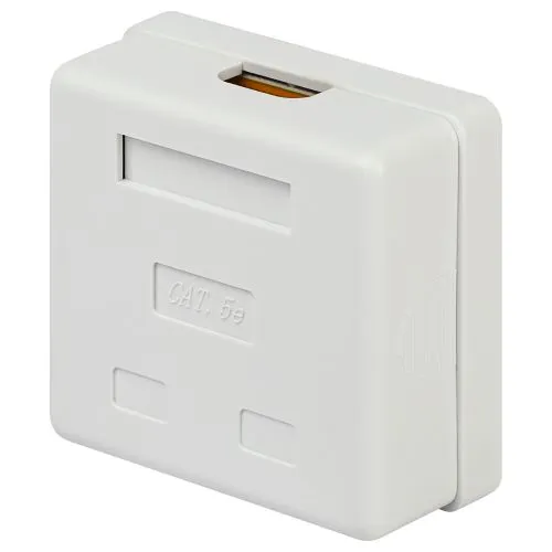 Розетка компьютерная 2-м RJ45 кат.5E неэкранир. Б0056902