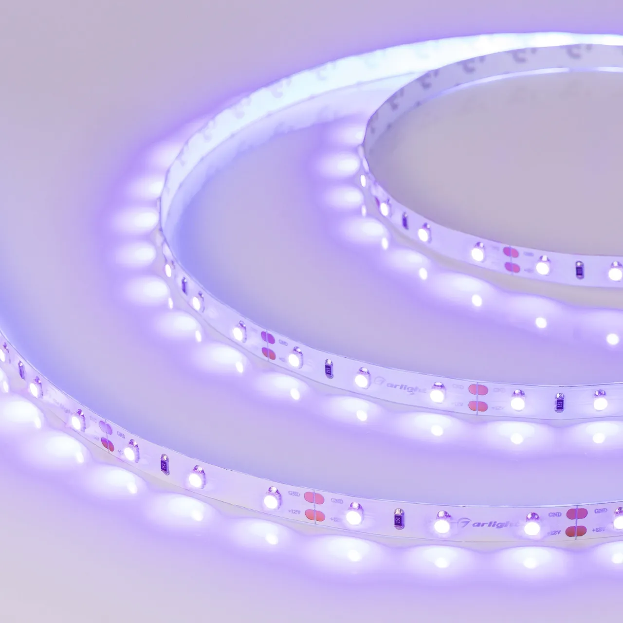 Лента RT-A60-8mm 12V UV400 (4.8 W/m, IP20, 2835, 5m) 012813(2)
