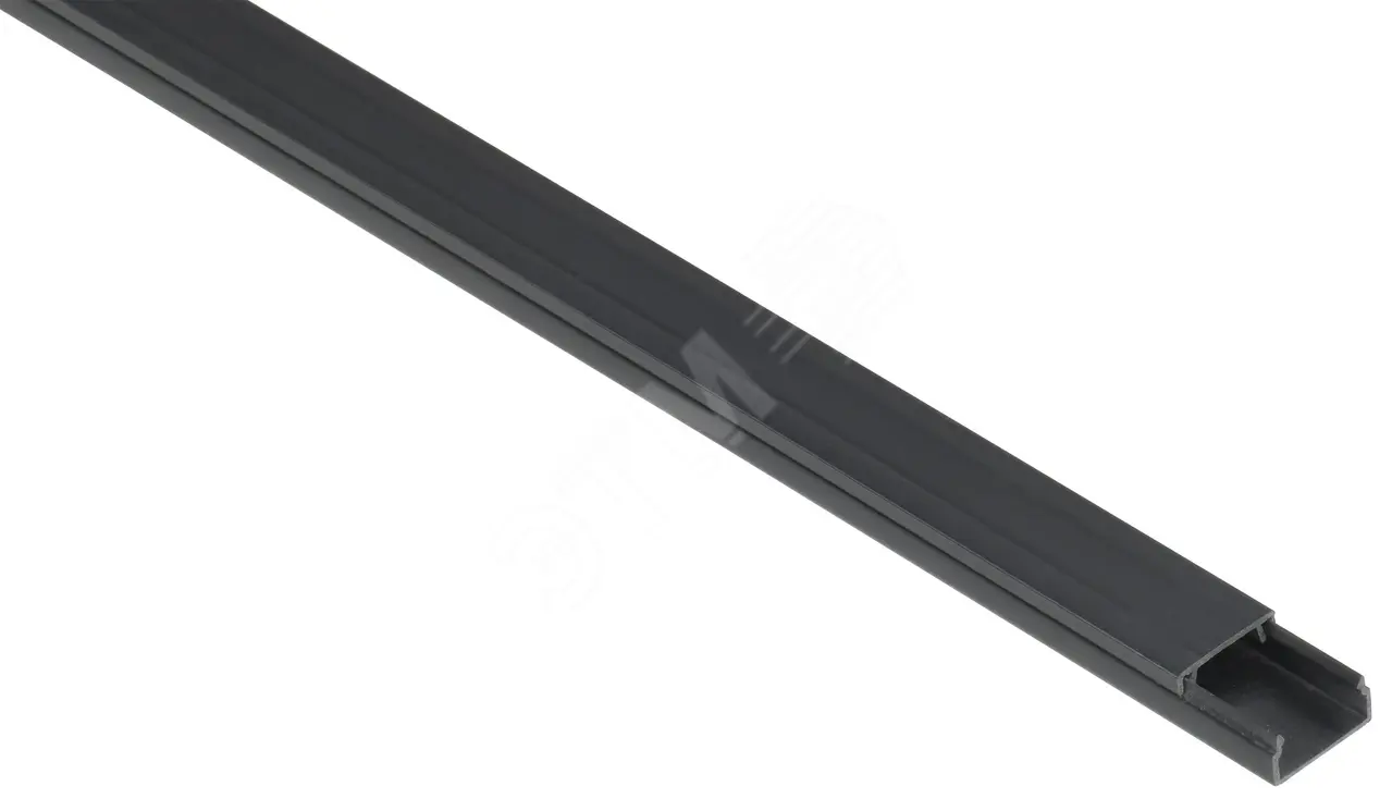 Кабель-канал 20х10 "ЭЛЕКОР" черный EL-KK10-020-010-1-K02