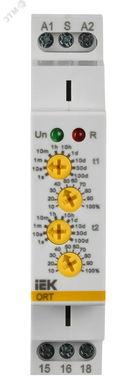 Реле циклическое ORT. 1 конт. 12-240 В AC/DC ORT-S1-ACDC12-240V