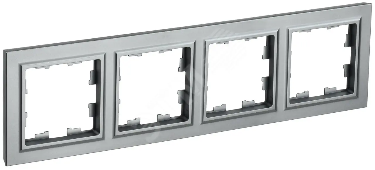 Рамка 4-м BRITE РУ-4-БрС сталь BR-M42-K46