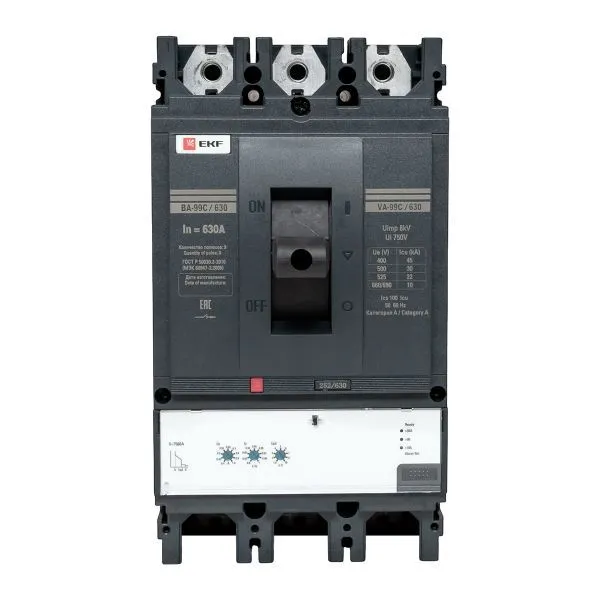 Выключатель автоматический 3п 100/16А 36кА ВА-99C Compact NS PROxima mccb99C-100-16