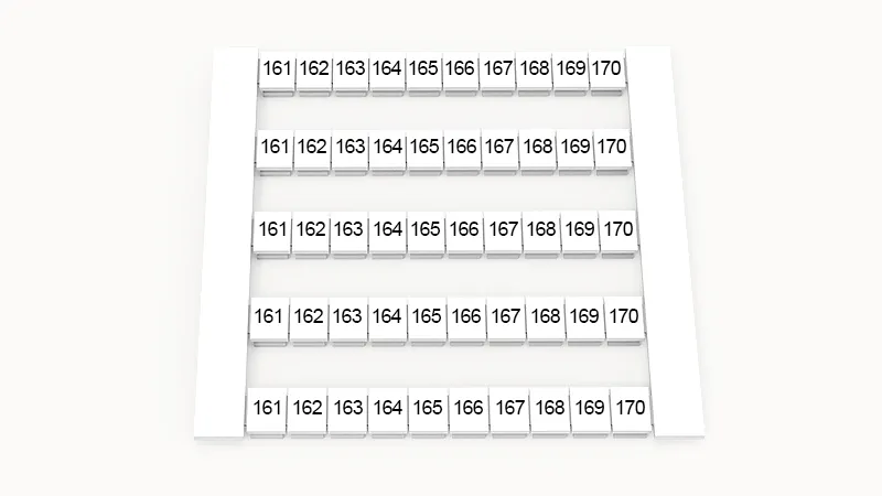 Маркировка (в кассетах) DEK6-50P-19-118Z(H)