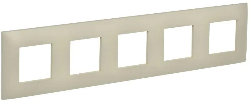 SKANDY Рамка 5-местная SK-F01B бежевый IEK SK-M52-K10