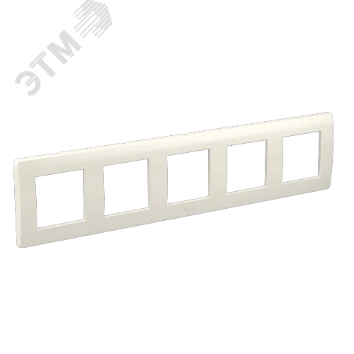 Рамка на 2+2+2+2+2 модуля (пятиместная), белая, RAL9010 75015W