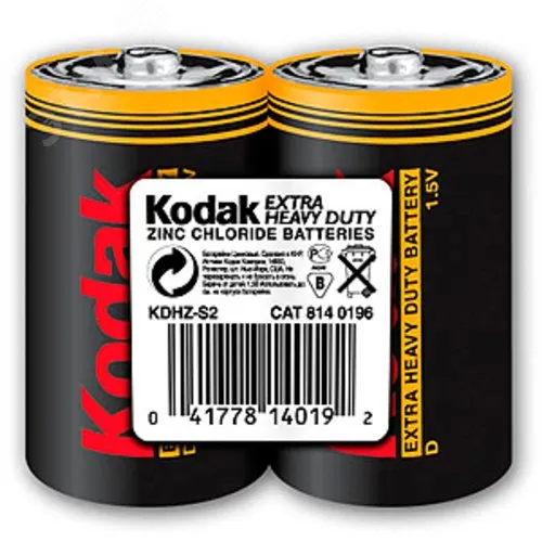 Батарейка R20-2S EXTRA HEAVY DUTY [KDHZ 2S] (24/144/5184) СТРОГО КРАТНО 2 шт Б0005138