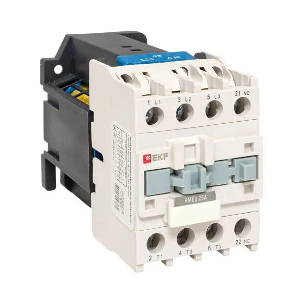 Контактор КМЭп 25А кат. 24В DC 1НЗ PROxima ctr-s-25-24-1nc-p