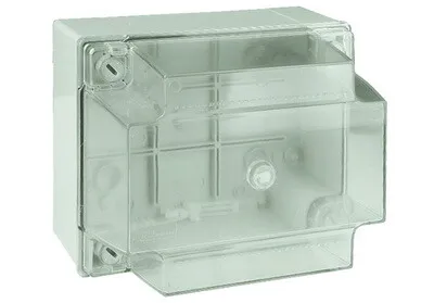 Коробка ответвит. с гладкими стенками и прозрачной крышкой, IP56, 380х300х180мм 54440