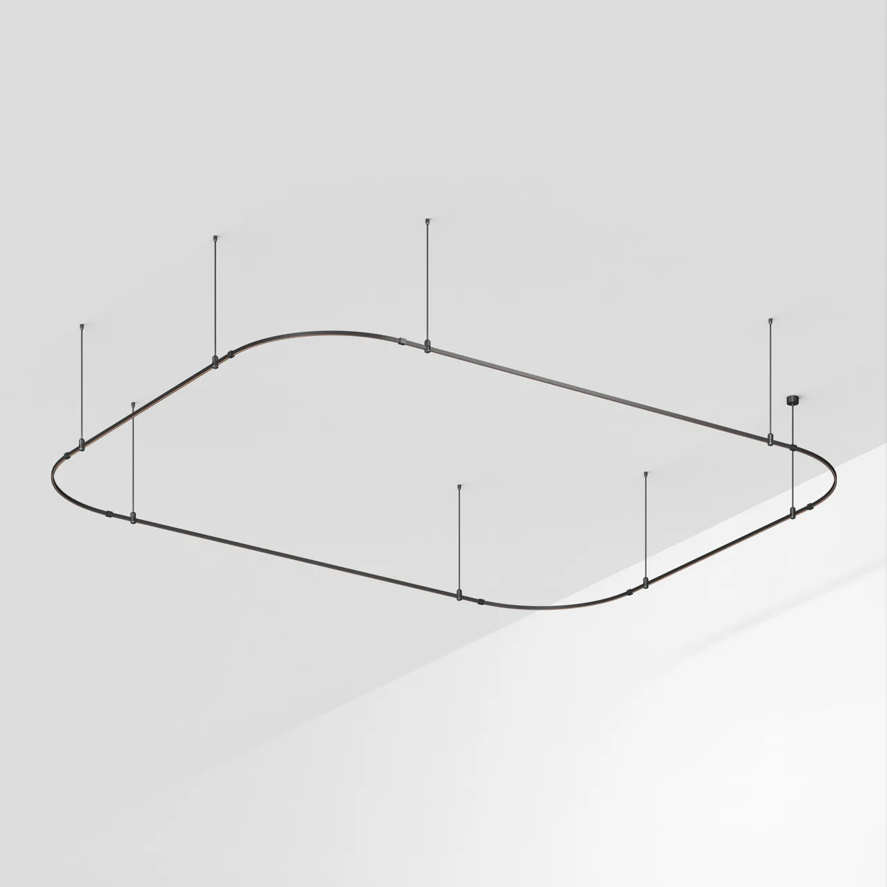 Трек ART-APRIORI-RECTANGLE-SOFT-ROD-800-4500x3500 (BK) (Arlight, IP20 Металл, 3 года) 048542