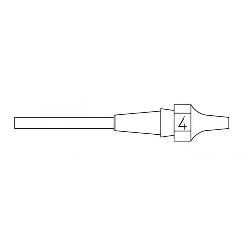 XDS 4 desoldering tip 1.2x2.5   L 10.5mm