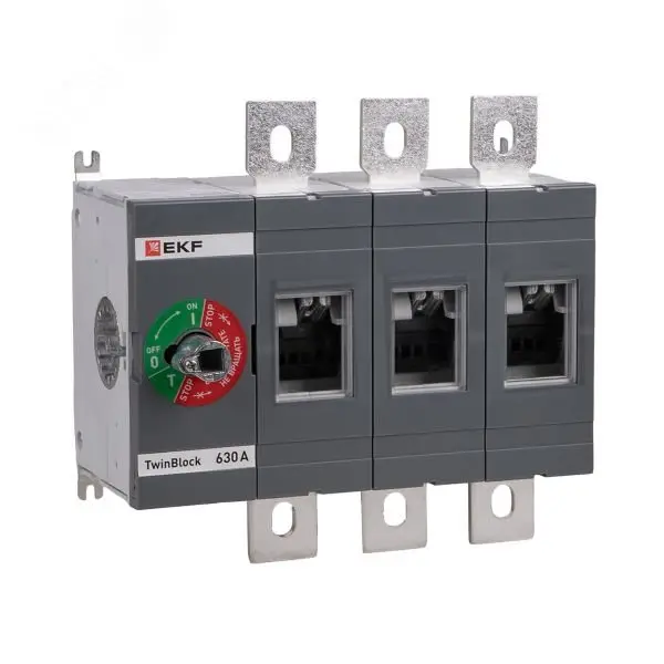 Рубильник 3п 630А без рукоятки управления TwinBlock PROxima tb-s-630-3p