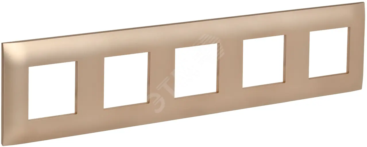 SKANDY Рамка 5-местная SK-F05Sa песочный IEK SK-M52-K98
