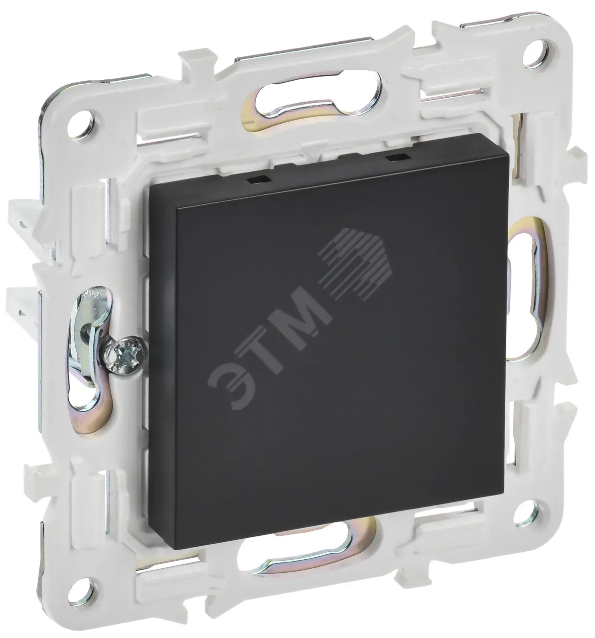 SKANDY Заглушка с суппортом SK-C01Bl черный IEK SK-PL10-K02