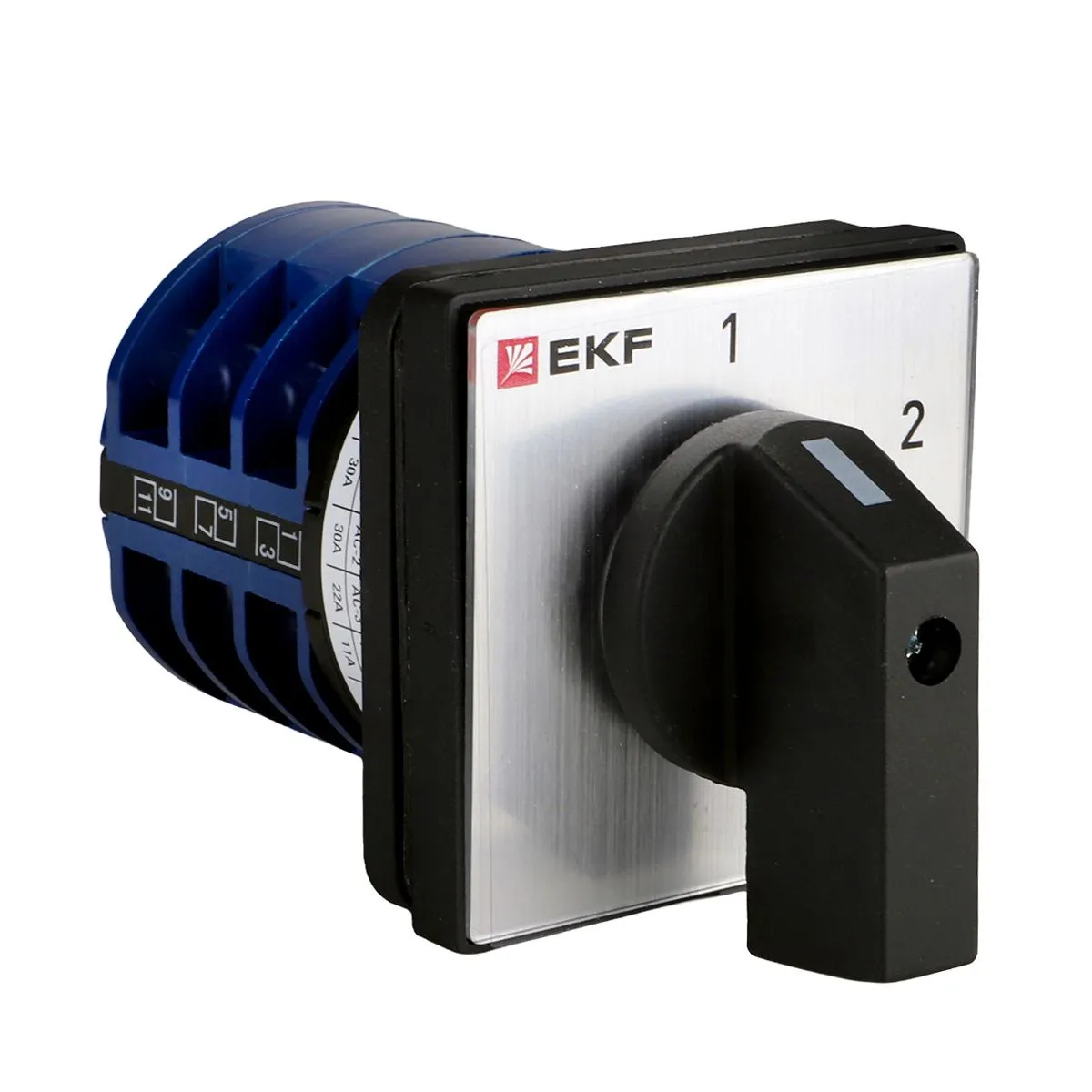 Переключатель кулачковый ПК-1-53 32А 3P -1-2- IP65 EKF pk-1-53-32-65