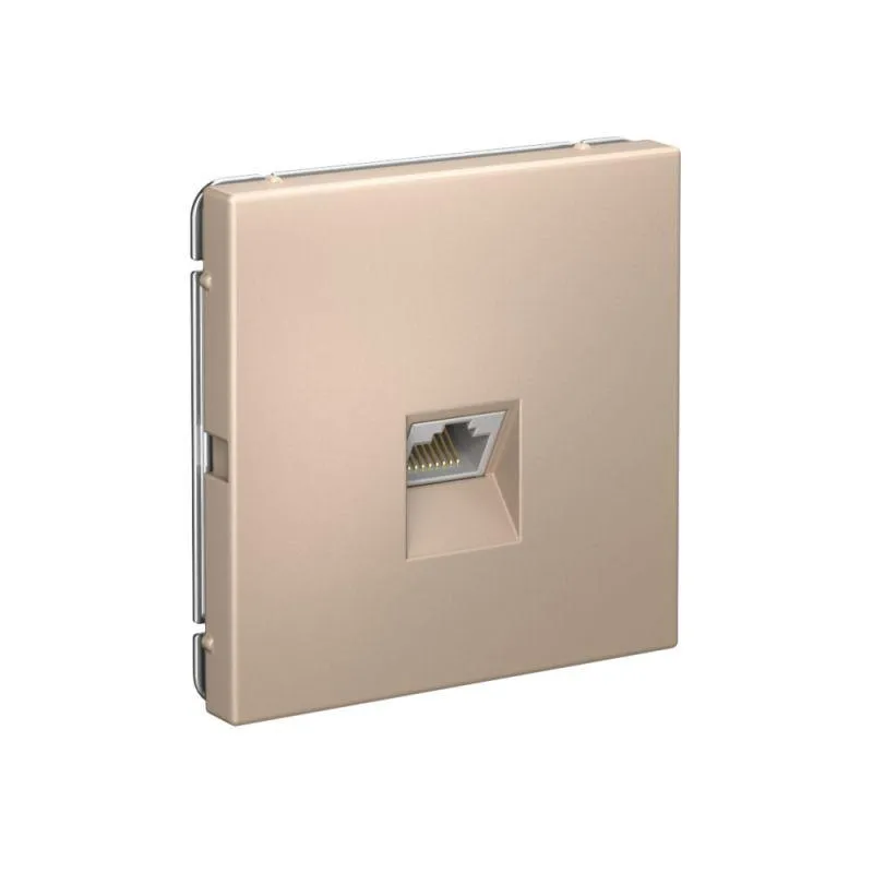 ARTGALLERY РОЗЕТКА компьютерная RJ45, кат. 5е, механизм, ПЕСОЧНЫЙ GAL001283