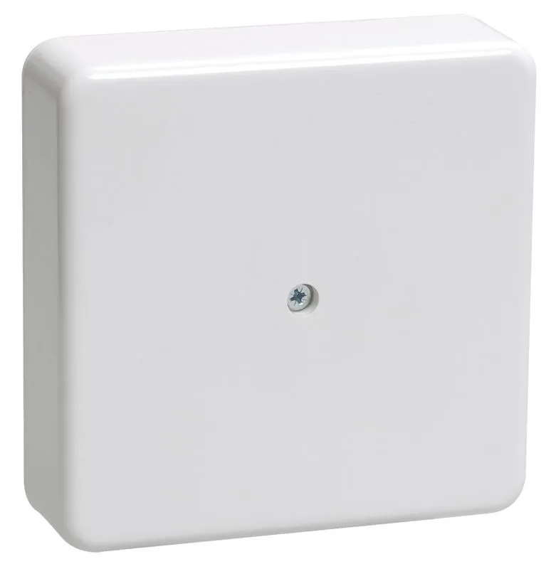 Коробка распаячная ОП 100х100х29 IP20 KM41219 (6 клем. 6кв.мм) бел. UKO10-100-100-029-K01