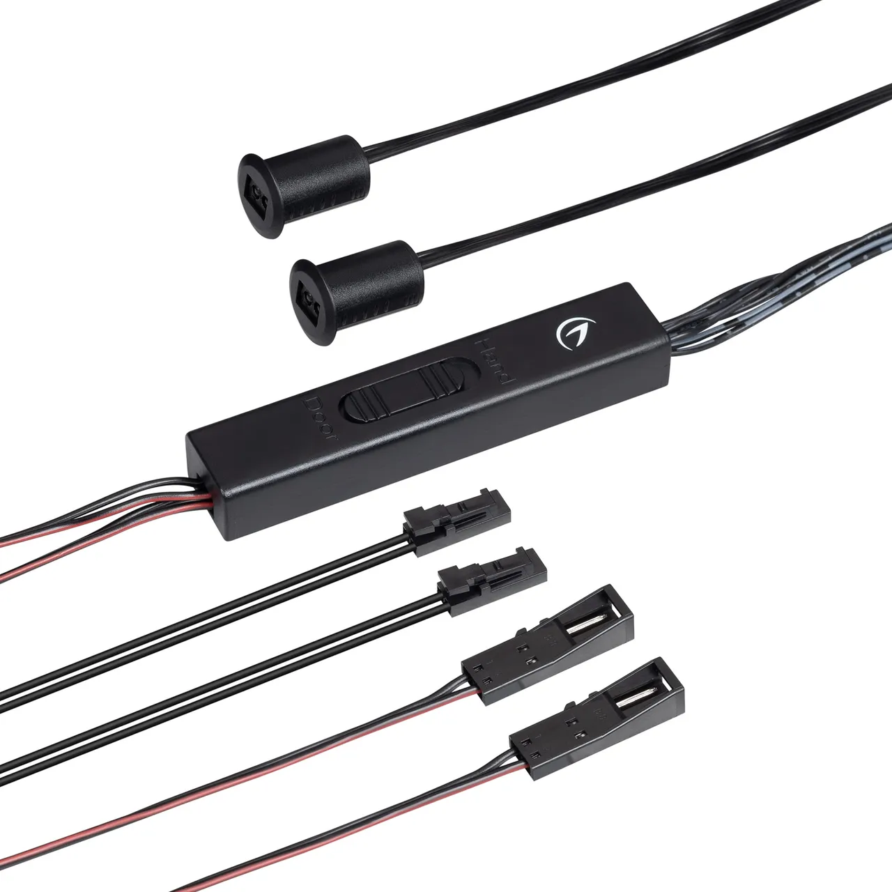 ИК-датчик SR-PRIME-RECESSED-IRD/H-R11-BK (12-24V, 48-96W, DOOR/HAND) 046465