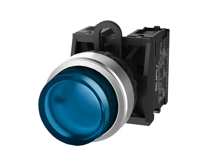 Кнопка выпуклая (синяя) TS2527-0BM40-S20