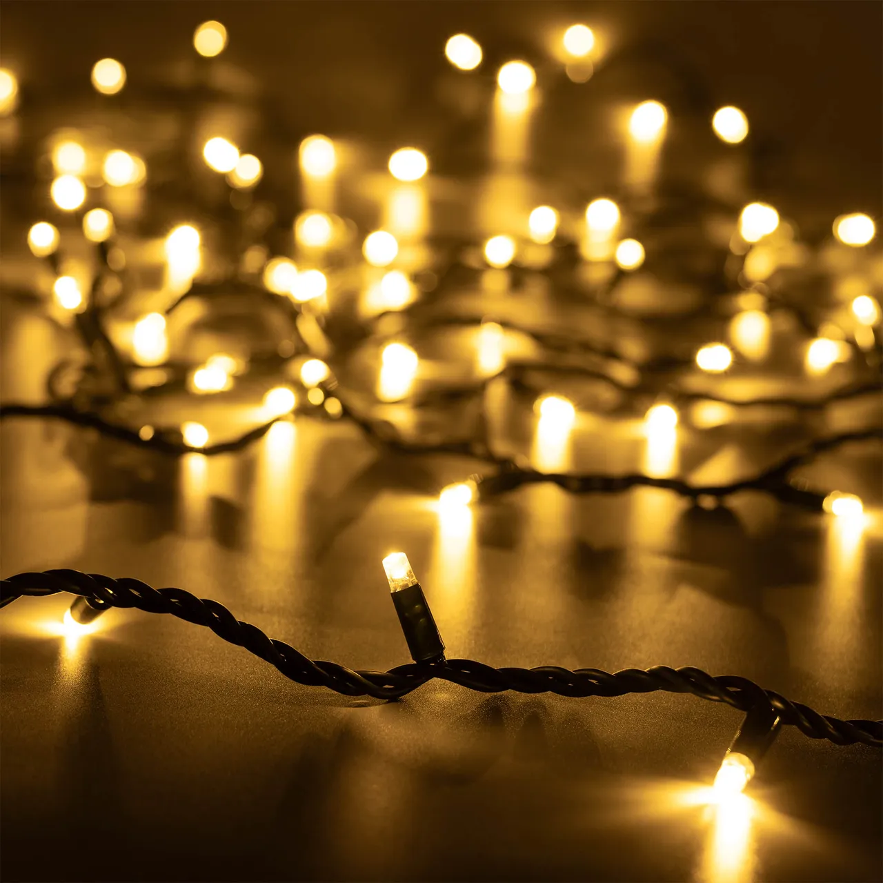 Светодиодная гирлянда ARD-STRING-PRO-10000-GREEN-100LED-STD WARM (230V, 7W) (Ardecoled, IP65) 025854