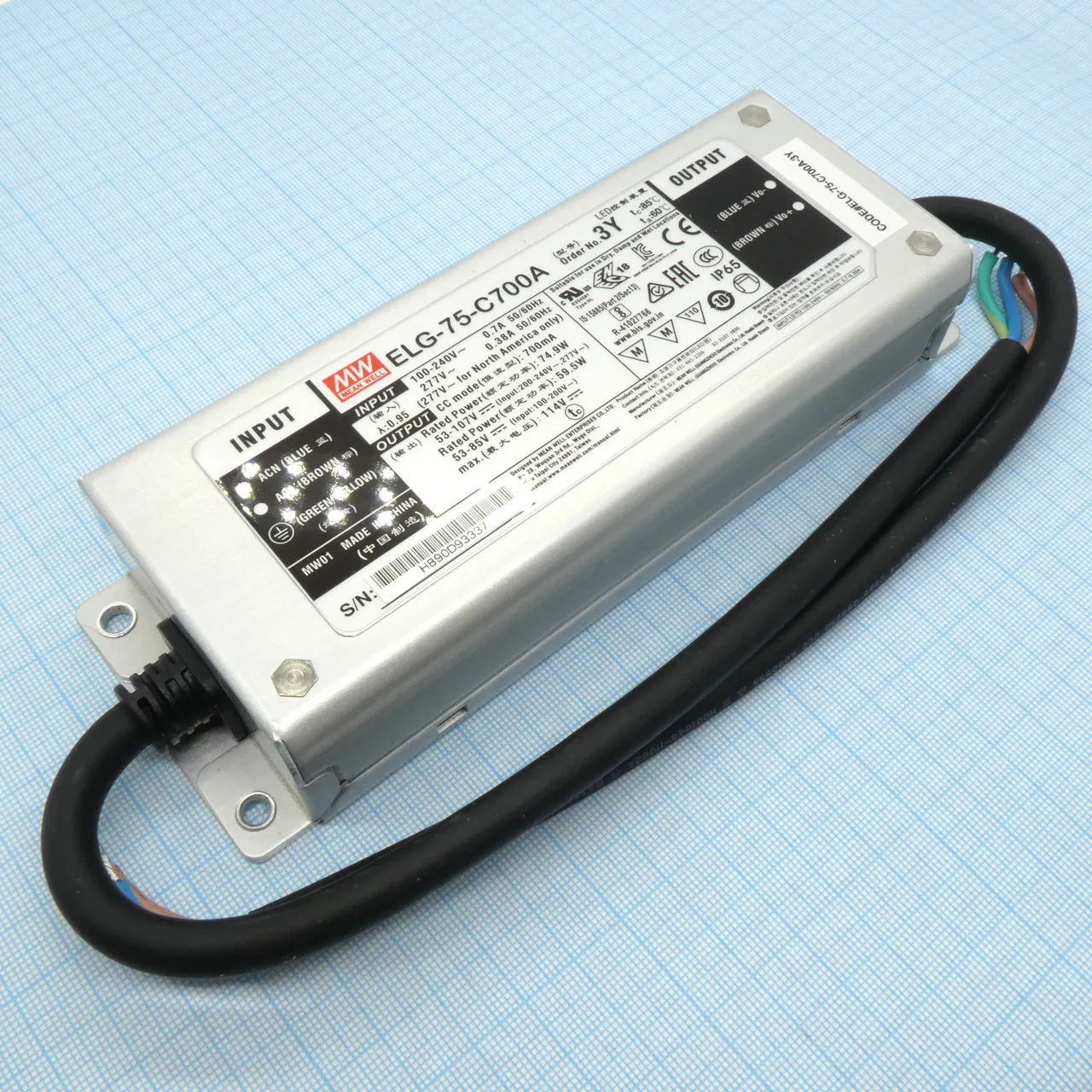 ELG-75-C700A-3Y