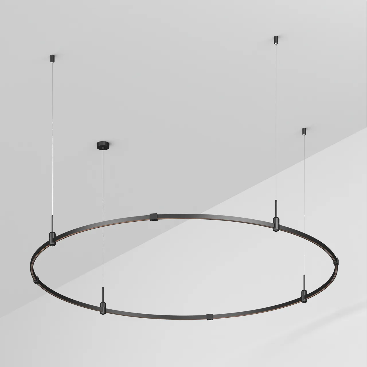 Трек ART-APRIORI-ROUND-HANG-R1500 (BK) (Arlight, IP20 Металл, 3 года) 048491