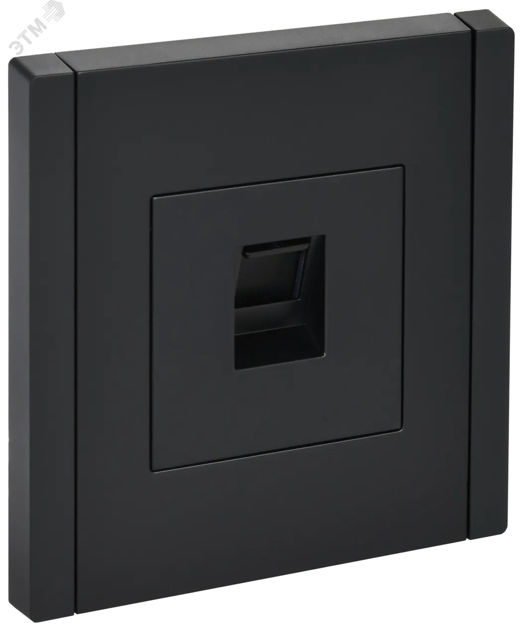 FORTE&PIANO Розетка компьютерная RJ45 кат.6 FP131 черный IEK FP-K10-2-K02