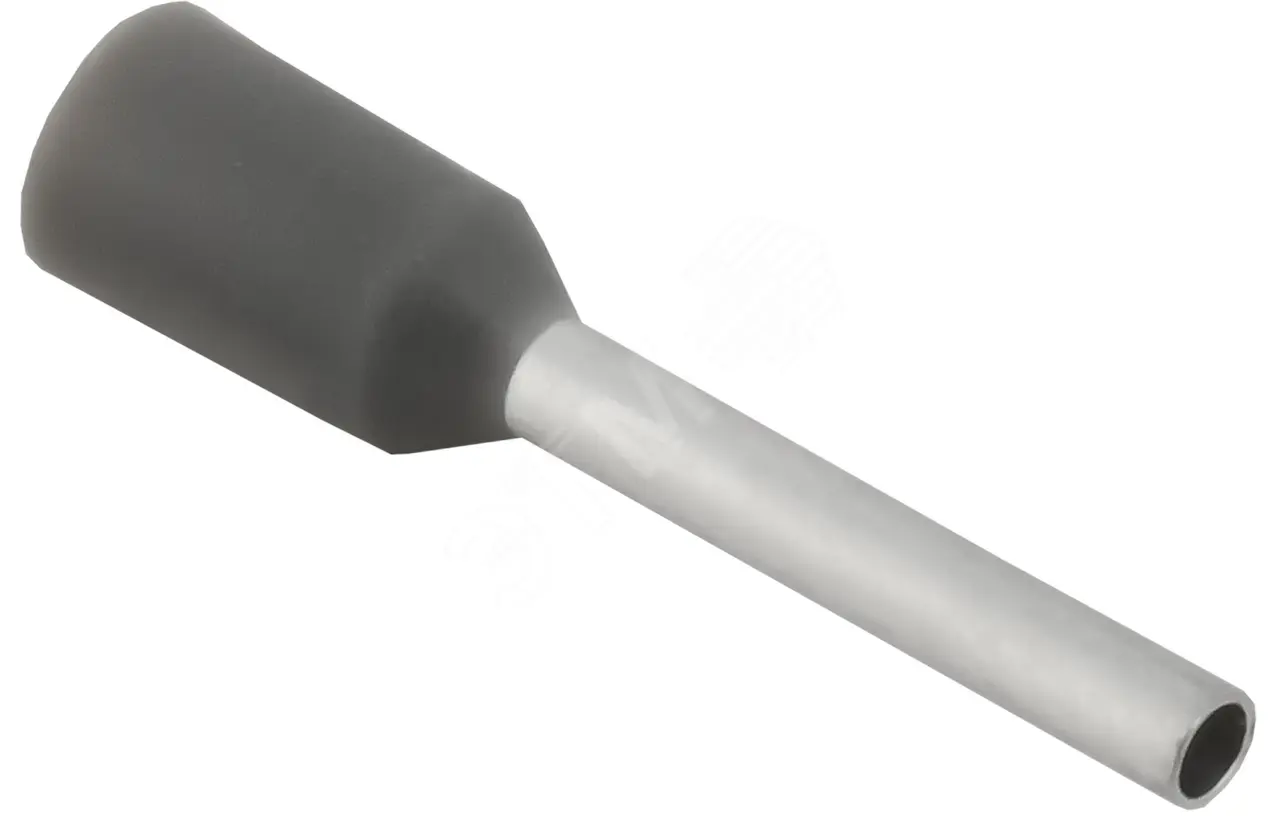 Наконечник НШВИ 0,75-10 серый (100шт/упак) IEK UGN11-C75-010-100