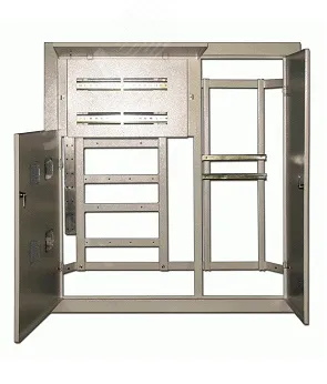 Корпус металический этажный левосторонний на 2 квартиры 1010х950х100 без клеммной группы 30720DEK