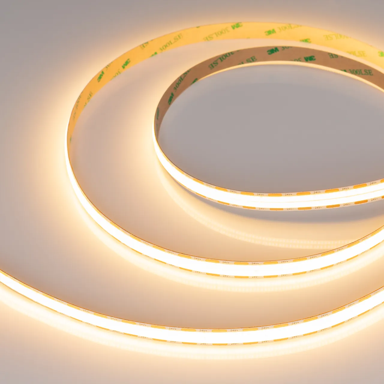 Лента COB-X1088-12mm 24V Warm2700 (22 W/m, IP20, 5m) 046933