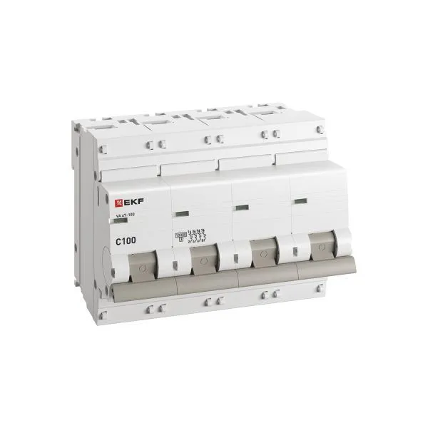 Выключатель автоматический модульный 1п C 20А 10кА ВА 47-100 PROxima EKF mcb47100-1-20C-pro