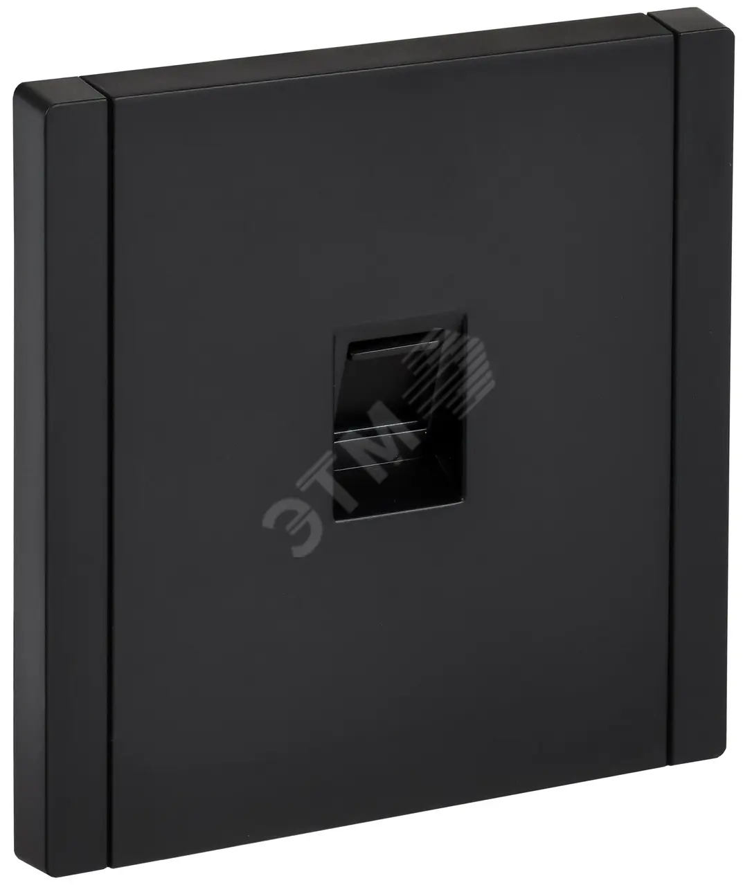 FORTE&PIANO Розетка компьютерная RJ45 кат.6 FP131 черный IEK FP-K10-2-K02
