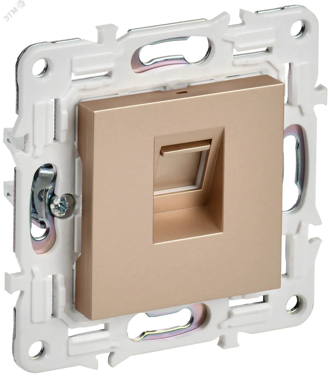 SKANDY Розетка компьютерная RJ45 кат.5E SK-K01Sa песочный IEK SK-K10-1-K98