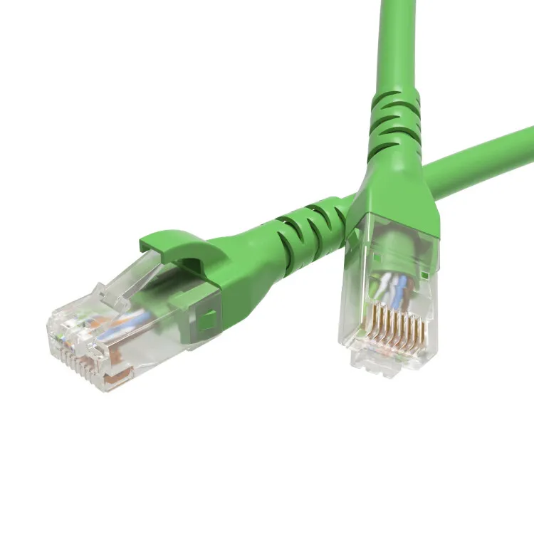 Патч-корд неэкранированный CAT6 U/UTP 4х2, LSZH, зелёный, 10.0м RN6UU4500GN