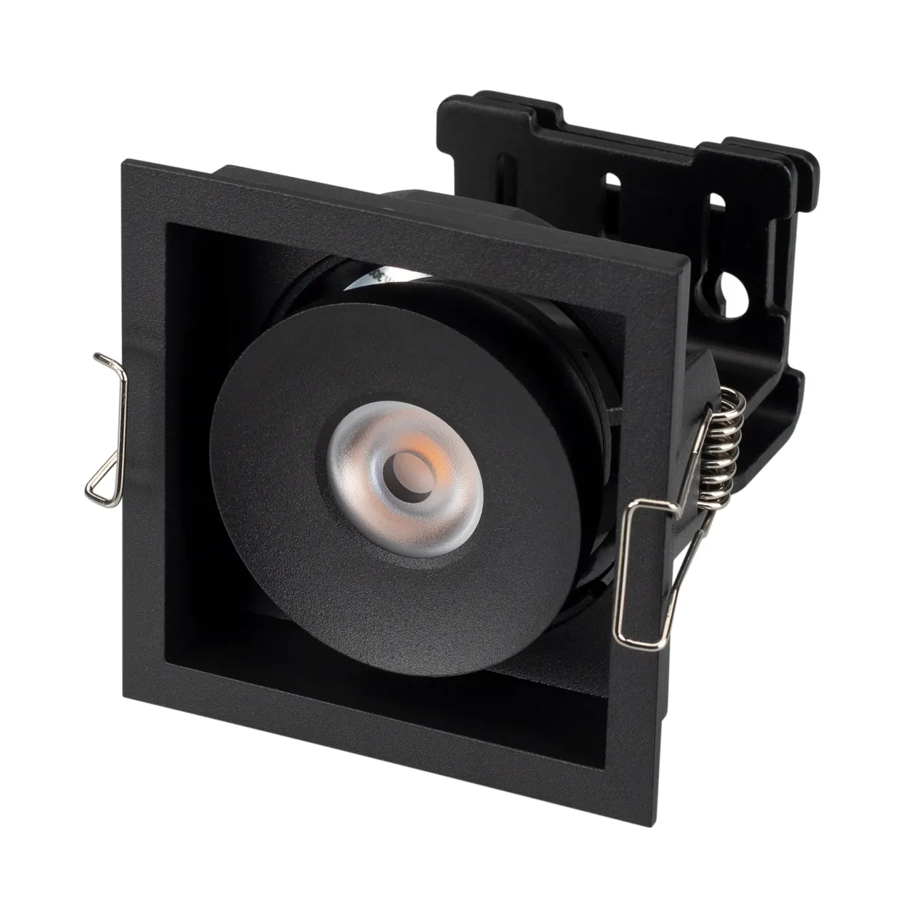 Светильник CL-SIMPLE-S80x80-9W Warm3000 (BK, 45 deg) 028149