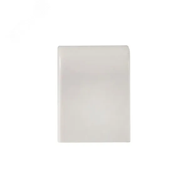 Заглушка (15х10) (4 шт) белая EKF-Plast