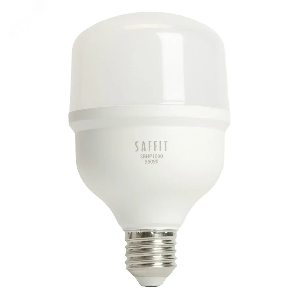 Лампа светодиодная LED 30вт Е27 белый 55090